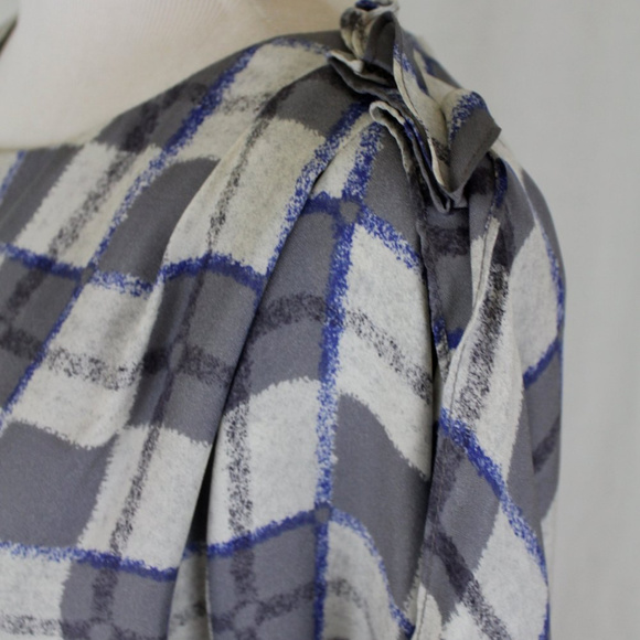 Poleci layered Raw Silk Tunic Toga Dress Y2k 2 Small Vintage New With Tags - Picture 5 of 8